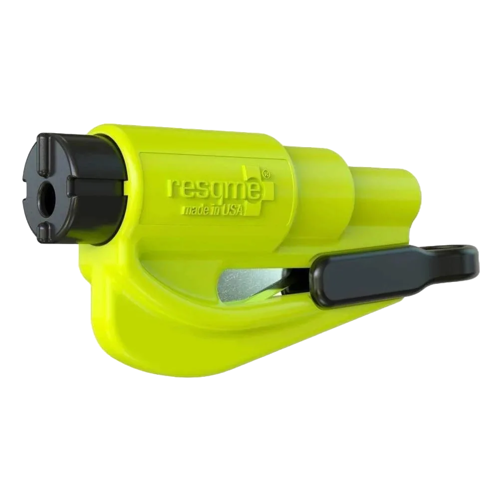 resqme® Car Escape Tool | Seatbelt Cutter & Window Breaker
