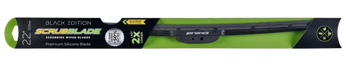 Scrubblade Black Edition Wiper Blade